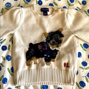 Ralph Lauren Knit Sweater - Girls 4T